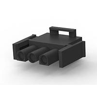 AMP Connectors - TE Connectivity 1-480700-9 Plug Housings PLUG HOUSE 3 POS BLACK UL94V-2