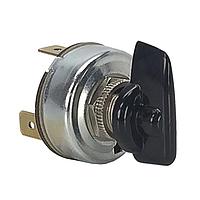 Carling Technologies 700-A-BL Rotary Switches 1-pole, OFF - ON - ON - ON, 2A/4A/1A 250VAC/125VAC/125VDC not HP rated, Non-Illuminated Black Knob Rotary Switch with .250 Tab (Q.C.)