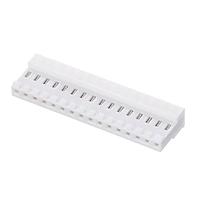 AMP Connectors - TE Connectivity 4-640429-6 Receptacle Housing 16P MTA156 CONN ASSY 24AWG WHT