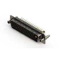 EDAC 627-47W1624-4T6 Mixed Contact D-Sub Connectors Vertical Combo Dsub