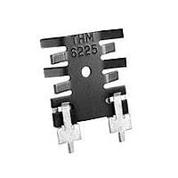 Aavid 6225B-MTG Component Space-Saving Heat Sink for TO-220, Staggered Fin, Vertical, 15 Degree C/W, Black