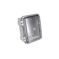 Bud Industries NBF-32402 Industrial Enclosures NEMA Enclosure Poly PTB Blend with Clear Polycabonate Door (5.1 X 4.9 X 2.8 In)