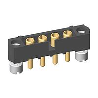 Harwin M80-5000000M2-04-332-00-000 Connectors Male 4 Pos Vertical Conn