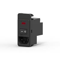 Corcom - TE Connectivity 8-6609107-7 AC Power Entry Modules PSJS0SS60=C1273