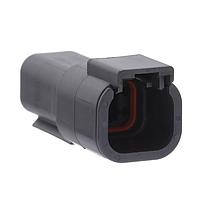 DEUTSCH - TE Connectivity DTM04-4P-E004 4-Way 20M RECP ASM