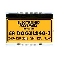 DISPLAY VISIONS EA DOGXL240S-7 LED Backlighting 240x128 UC1611s black&white negative