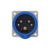 Amphenol Tuchel 2CMA193338R1000 Connectors 2P+E Panel Mounted Inlet. Replaces Part# 216B6