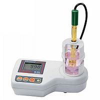 HANNA HI208-02 Bench top pH meter with Built-in Magnetic Stirrer (2.00 ~16.00 pH)