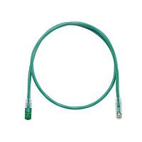 Panduit UTPKSP3GR Cat 6 Keyed Copper Patch Cord, Cat 6, Green UT