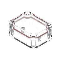 Serpac RB32P04C08C NEMA/IP Rated RB32 Enclosure Top Clear Bottom Clear