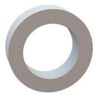 Essentra Components 17W05980 Flat Washer Flat Washer, .396 ID, .598 OD, .175 Thick