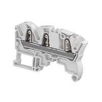 Entrelec - TE Connectivity ZK4-3P-OR Feed Through Terminal Block Aut SNK PI-Spring