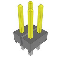 Samtec HTSW-102-07-L-D Pin Header High Temperature PCB Header Strips