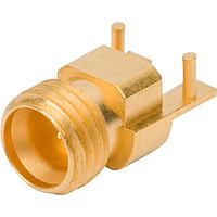 Amphenol SV Microwave 3211-40121 PCB Connectors Threaded SMPM Male P CB Edge Conn