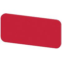 SIEMENS 3SU19000AC260AA0 Labeling Plate INSCR. PLATE, RED 12.5 X 27MM, BLANK