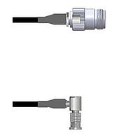 Amphenol Custom Cable Q-2005G0003108i RF Cable Assemblies N-SJ/HDBNC-RP G174 108I