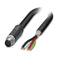 PHOENIX CONTACT 1291385 Sensor Cables / Actuator Cables SAC-4P-M12MSS/ 5,0-U60 PE SH