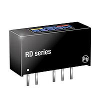 RECOM Power RD-0515D Isolated 2W DC/DC 1kV UNREG 5Vin +/-15Vout