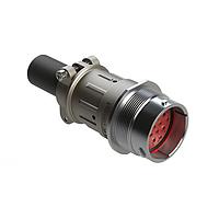 Amphenol SINE Systems AHDM04-24-19PR-059 Connectors Receptacle Kit, shell size 24, 19 positions, pin, reduced diameter seal, wide thread, cable clamp backshell