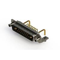 EDAC 629-17W2650-1N5 Mixed Contact D-Sub Connectors Right-angle Power Combo D-Sub Connector