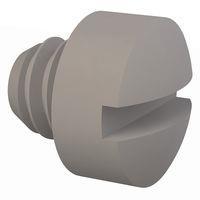 Essentra Components 010832F012PC Slotted Fillister Slotted Screw, #8-32 Thread, 1/8 Lg