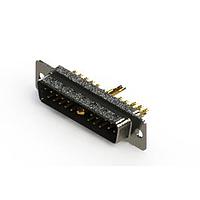 EDAC 627-21W1222-1T1 Mixed Contact D-Sub Connectors Vertical Combo Dsub