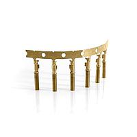 Amphenol SINE Systems AT62-16-0644 Terminals STAMPED FEM CONTACT 18-20 AWG, AU PLATE