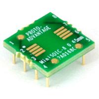 Chip Quik PA0168C Adapters Mini SOIC-8 to DIP-8 SMT Adapter (0.65 mm pitch) Compact Series