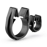 HellermannTyton 156-02348 MOC Clip to MOC Clip MOC Clip to MOC Clip, 12 mm, 26 mm, PA66HIRHSUV, Black, 2000/ctn