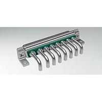 Amphenol CONEC 3003W3PXX57N40X Mixed Contact D-Sub Connectors 3W3 M R/A .283 LOADED POWER