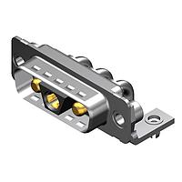 Molex / FCT 173107-0802 Mixed Contact D-Sub Connectors FCT ML DSUB RA PC PLG 3W3C W/CLINCH