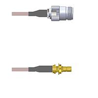 Amphenol Custom Cable Q-2003M0005120i RF Cable Assemblies N-SJ/SMB-SJB G316 120I