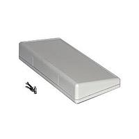 Hammond Manufacturing 1599ESTSGY Sloped ABS Sloping Console 3.37x6.69x1.34" Grey