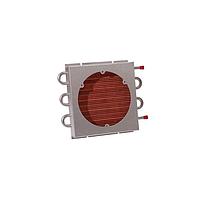 Aavid AS06-08G01SB-F9 Tube-Fin Liquid-to-Air Heat Exchanger, Stainless Steel, Copper Tube-Fin, w/115VAC Marin Fan Kit