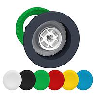 SCHNEIDER ZB5FA9 Switch Hardware Push Button, multi cap pack