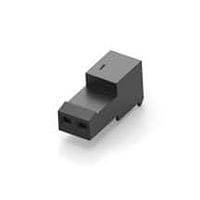 AMP Connectors - TE Connectivity 3-644574-2 Receptacle Housing 02P MTA100 CONN ASSY BLK LF
