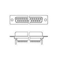 Amphenol Commercial Products G17K25001001EU D-Sub Connectors - Standard Density D-SUB IDC
