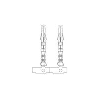Amphenol LTW SAF20D-02G03 Contacts STAMP ASSEMBLY PIN 5A FPIN 03Uin LSE500