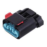 Aptiv 33234267 Plug Housing 4 way Female APEX 2.8 Sealed Black CONN w/CPA
