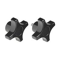 Davies Molding 2830ED Clamping Knob 50mm Diam. M10X1.5 Projecting Stud