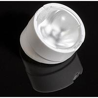 Ledil FCA18588_BILLIE-S-WHT Single Lens Asymmetric Spot w/17 Deg Tilt for Billboards