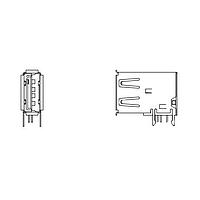 Amphenol FCI 73725-1120BLF USB Type A Connectors USB SDE MOD 4 PIN LF