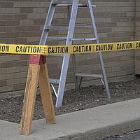 Panduit HTB3-C-M Tapes Barricade Tape, 'Caution', 3" x 1000', B