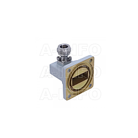 A-INFO 90WCAN_BE Right Angle Rectangular Waveguide to Coaxial Adapter (8.2-12.4GHz WR90 ~ N Type Female)