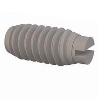 Essentra Components 012520S050 Set Screw Set Screw, Slotted Head, 1/4-20 Thread, 1/2 Lg