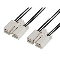 Molex 216330-1041 Discrete Wire Edge lock R-R 4ckt 100mm Sn