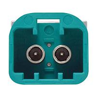 Yamaichi Electronics HFU106P-9120-0Z-VE Connectors 1x2 Mini FAKRA Connector, R/A, Key Z