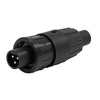 CONXALL 16282-3PG-522 Standard Circular Connector Micro-Con-X Cable End, 3-pin 20, Male, Solder Cup, Bulk
