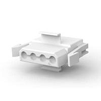 AMP Connectors - TE Connectivity 1-480727-0 Receptacle Housings PLUG HOUSING 4P NAT