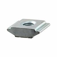 RK Rose+Krieger 4006713 Spring Clip SLOT STONE, F, M5, 10 X 14 X 4MM, SPRING CLIP, STEEL, GALVANIZED, SLOT GEOMETRY 40